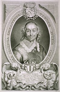 अलेक्जेंडर एर्सकेन (d.1656) ने &39;शानदार पुरुषों के चित्र&39; से, कॉर्नेलिस गैल द्वारा उकेरा, 1706