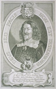 जोहान एडलर साल्वियस (1590-1652), पेट्रस डी आयोड द्वारा उत्कीर्ण &39;शानदार पुरुषों के चित्र&39; से, 1706 में प्रकाशित