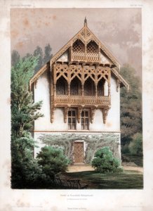 बर्लिन, जर्मनी, c1850 के पास, एक आवासीय इमारत, Schonhausen पर स्थित है द्वारा डब्ल्यू लोइलोट