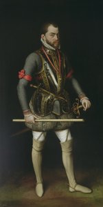 फिलिप II (1527-98) स्पेन का द्वारा एंथोनीस वैन डासॉर्स्ट मोर