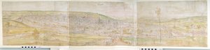 उत्तर से ब्रसेल्स का विहंगम दृश्य, 1558