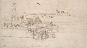 लंदन का टॉवर, c1550-1560 द्वारा एंथोनीस वैन डेन Wyngaerde