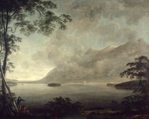 Derwentwater का दृश्य द्वारा एंथोनी डेविस