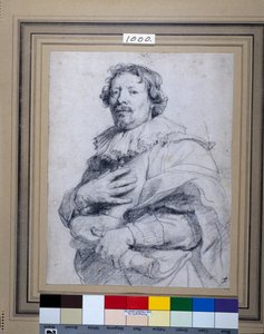 Gaspard de Crayer (सफेद कागज पर काला चाक) द्वारा एंथोनी वैन डाइक