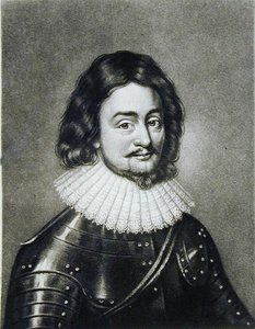 फ्रेडरिक वी (1596-1632) किंग ऑफ बोहेमिया, राइन के इलेक्टोरल पैलेटिन, ब्रिटिश इतिहास में वर्णों के चित्रों का चित्रण, रॉबर्ट डनकार्टन (1744-c.1817) (mezzotint) द्वारा उत्कीर्ण