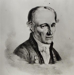 रेने जस्ट हौय का पोर्ट्रेट (1743-1822) (लिथो) (बी/डब्ल्यू फोटो) द्वारा एंटोनी (बाद) मौरिन