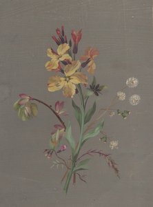 पुष्प डिजाइन, सीए। 1820. द्वारा एंटोनी बर्जन