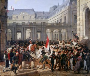 ड्यूक ऑफ़ ऑरलियन्स ने पलाइस-रॉयल को छोड़ दिया और 31 जुलाई 1830, 1832 को होटल डे विले में चला गया द्वारा एंटोनी चार्ल्स होरेस वर्नेट