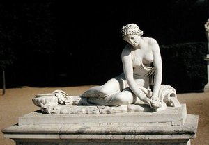 Parterre de Latone से शैल के साथ अप्सरा द्वारा एंटोनी कॉयसेवॉक्स