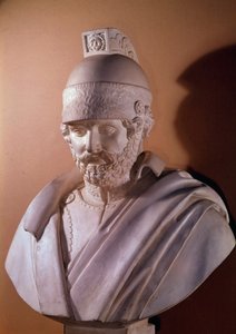 जैक्स क्रिस्टोफ़ कोक्विले का पोर्ट्रेट जनरल डुगोमियर (1736-1794) "" एंटोनी डेनिस चौडेट (1763-1810) सन द्वारा मूर्तिकला। 0.90 मीटर वर्साय, महल का संग्रहालय