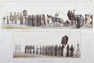 एंटोनी जीन-बैप्टिस्ट थॉमस (1791-1834), वॉटरकलर द्वारा मौत की सजा द्वारा एंटोनी जीन बैप्टिस्ट थॉमस