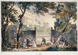 टिवोली में विला डी'एस्ट, एंटोनी-जीन-बैप्टिस्ट थॉमस (1791-1833), इटली द्वारा