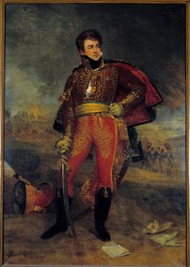 एंटोनी जीन ग्रोस (1771-1835) द्वारा पेंटिंग जनरल काउंट फ्रेंकोइस फोरनियर सरलोवेज़ (1773-1827) का पोर्ट्रेट द्वारा एंटोनी जीन ग्रोस