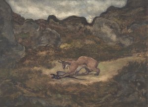 कराकल और तीतर, 1810-75। द्वारा एंटोनी लुइस बेरी