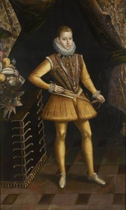 फिलिप III 1578-1621, स्पेन और पुर्तगाल के राजा, 1598 और 1620 के बीच का पोर्ट्रेट द्वारा एंटोनी डी सुक्का