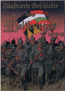 1914-1915 के पब के इलस्ट्रेटेड हिस्ट्री से फ्रंट कवर डिज़ाइन। यूनियन बर्लगसेफेलफैफ्ट द्वारा, 1922 वॉल्यूम। 3 द्वारा एंटोन हॉफमन