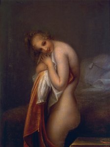 एंटोनियो कैनोवा (1757-1822) द्वारा आश्चर्य, कैनवास पर तेल द्वारा एंटोनियो कैनोवा