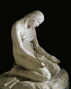 द पेनिटेंट मैग्डलीन, एंटोनियो कैनोवा द्वारा (1757-1822) द्वारा एंटोनियो कैनोवा