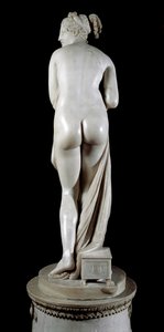 वेनेरे इटालिका। एंटोनियो कैनोवा द्वारा संगमरमर की मूर्ति (1757 - 1822) द्वारा एंटोनियो कैनोवा