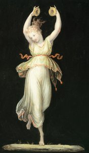 एंटोनियो कैनोवा (1757-1822) द्वारा कैस्टनेट बजाती महिला, स्वभाव