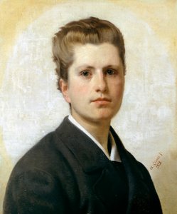 एंटोनियो सिसेरी (1821-1891) द्वारा अल्फ्रेडो बोटिनी का पोर्ट्रेट, कैनवास पर तेल, 53x44 सेमी