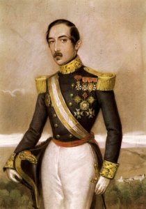 सैन्य मैनुअल गुटिरेज़ डे ला कोंचा ई इरिगोयेन (1806-1874) का पोर्ट्रेट