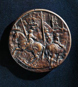 फिलिपो मारिया विस्कॉन्टी का पदक (1392-1447) द्वारा एंटोनियो पिसानेलो