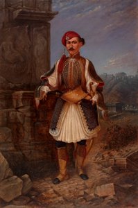 रूसी आदमी - सेंट। पीटर्सबर्ग, सीए। 1893. द्वारा एंटोनियो ज़ेनो शिंडलर