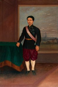सियामी मैन, सीए। 1890-1899। द्वारा एंटोनियो ज़ेनो शिंडलर