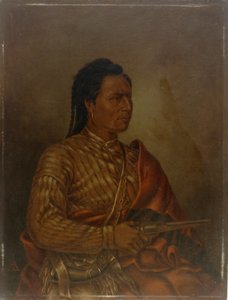ता-डू-उडो-सा प्रेयरी चिकन, सीए 1887। द्वारा एंटोनियो ज़ेनो शिंडलर
