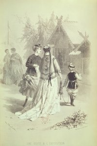 1867 में पेरिस में यूनिवर्सल प्रदर्शनी का दौरा