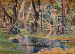 क्विंडैनिंग पूल, c1927 द्वारा आर्चीबाल्ड बर्ट्राम वेब