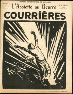 "" L'Plate au Beurre"", संख्या 260, B & W . में व्यंग्य का कवर