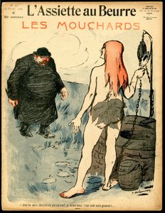 "" L'Plate au Beurre "", संख्या 359, रंगों में व्यंग्य का कवर
