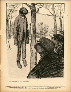 ल'प्लेट औ बेउरे, संख्या 173, रंग में व्यंग्य