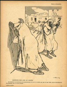 L'Plate au Beurre, संख्या 335, B & W . में व्यंग्य द्वारा एरिस्टाइड डेलानॉय