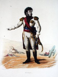 जोआचिम मूरत का पोर्ट्रेट (सी.1767-1815), ई. मेनेचेट द्वारा 'ले प्लुटार्क फ़्रैंकैस' से द्वारा आर्मंड (बाद में) गुइलमिनोटो