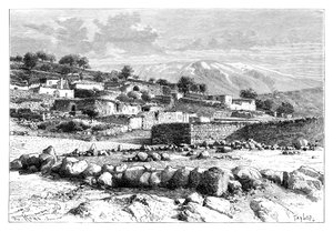 माउंट हेर्मोन, सीरिया, 1895।