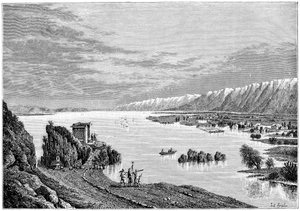 ताली झील, जापान, 1895।