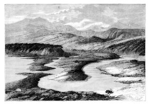 द सैक वैली, सखालिन, रूस, 1895। द्वारा अरमानंद कोहल