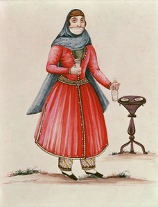 आर्मीनियाई पोशाक c.1840 (कागज पर wc)