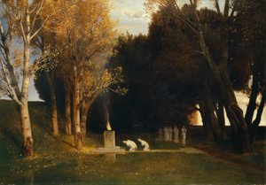 पवित्र ग्रोव द्वारा Arnold Böcklin