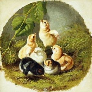 चिक्स, 1863 द्वारा आर्थर फिट्ज़विलियम टैट