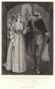 किंग हेनरी VIII और ऐनी बुलन, किंग हेनरी VIII, अधिनियम I, Sc IV द्वारा आर्थर हॉपकिंस