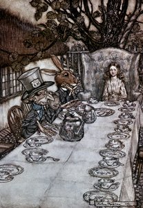 एलिस इन वंडरलैंड, 1917 द्वारा आर्थर रैकहम