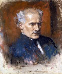 Arturo Toscanini (A. Rietti का पेस्टल) मिलन ला स्काला थिएटर संग्रहालय