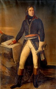 एरी शेफ़र (1795-1858) 1835 पेरिस, मुसी डे ल'आर्मी द्वारा पेंटिंग जनरल लाज़ारे लुई होचे (1768-1797) का चित्र द्वारा ऐरी शेफ़र