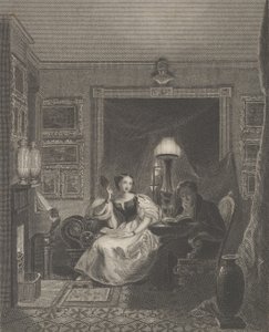 द वाइफ, 1829। द्वारा एशर ब्राउन डूरंड
