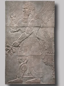 लविंग प्रोटेक्टिव स्पिरिट, 883-859 ई.पू. द्वारा असीरियन