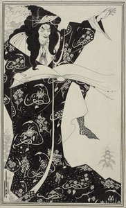 जादूगर, c.1893 वर्जिल द्वारा ऑब्रे बियर्डस्ले